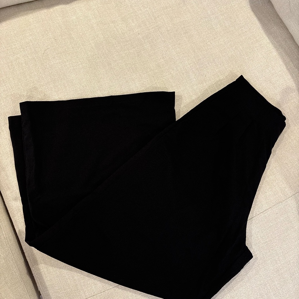 SHEIN Black Wide Leg Women's Work Pants